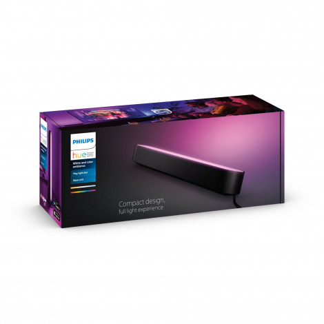 Philips Hue Play WCA Lightbar Base, Black | 42 W | 2000-6500 Hue White Colour Ambiance