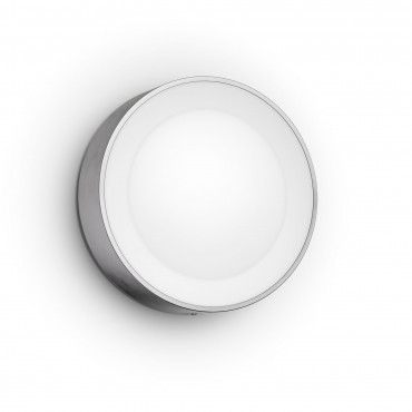 Philips Hue WCA Daylo Outdoor Wall Lantern, Inox | 15 W | 2000-6500 Hue White Colour Ambiance