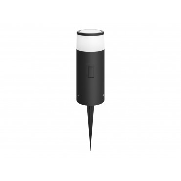 Philips Hue WCA Calla Outdoor Bollard, Black | 8 W | 2000-6500 Hue White Colour Ambiance