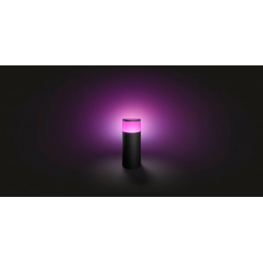 Philips Hue WCA Calla Outdoor Bollard, Black | 8 W | 2000-6500 Hue White Colour Ambiance