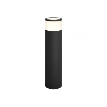 Philips Hue WCA Calla Outdoor Large Bollard, Black | 8 W | 2000-6500 Hue White Colour Ambiance