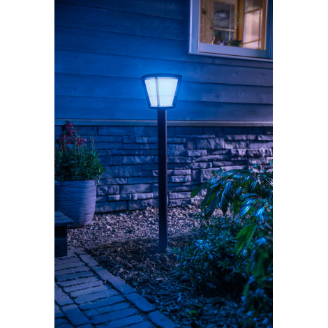 Philips Hue WCA Econic Outdoor Post Lantern | 15 W | 2000-6500 Hue White Color Ambiance