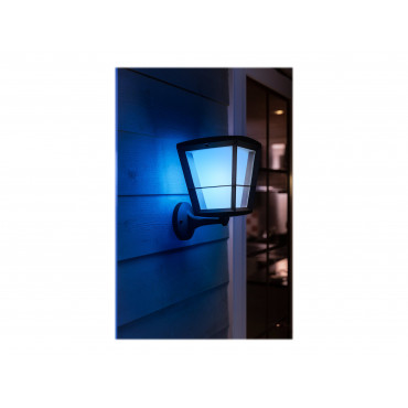 Philips Hue WCA Econic Outdoor Wall Lantern Up | 15 W | 2000-6500 Hue White Colour Ambiance