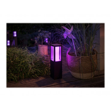 Philips Hue WCA Impress Outdoor Pedestal Lantern | 8 W | 2000-6500 Hue White Colour Ambiance