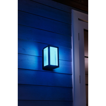 Philips Hue WCA Impress Outdoor Wall Lantern | 8 W | 2000-6500 Hue White Colour Ambiance