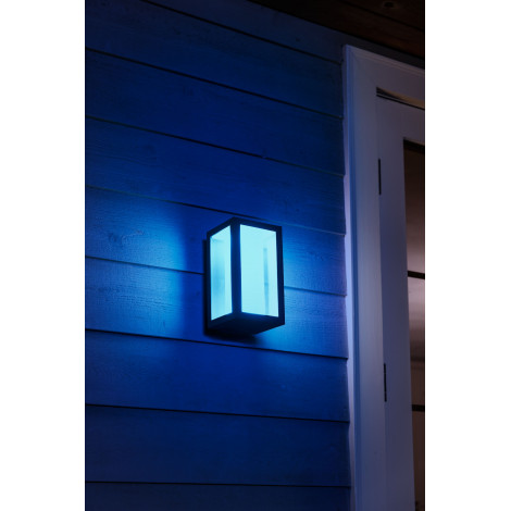 Philips Hue WCA Impress Outdoor Wall Lantern | 8 W | 2000-6500 Hue White Colour Ambiance