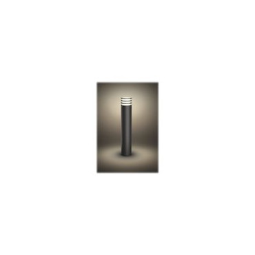 Philips Hue Lucca Outdoor Post Lantern | E27 | 9.5 W | Warm white