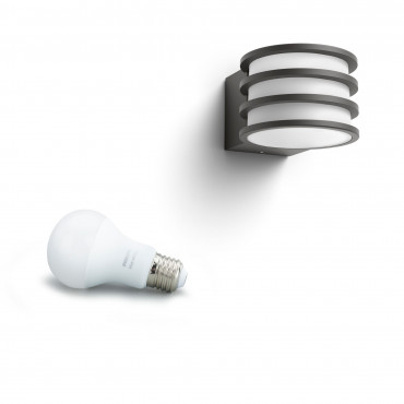 Philips Hue Lucca Wall Lantern | E27 | 9 W | Warm white
