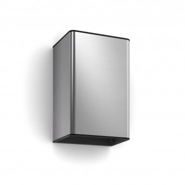 Philips Hue WCA Resonate Outdoor Wall Lantern, Inox | 8 W | 2000-6500 Hue White Colour Ambiance