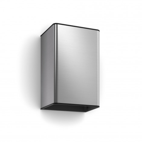 Philips Hue WCA Resonate Outdoor Wall Lantern, Inox | 8 W | 2000-6500 Hue White Colour Ambiance