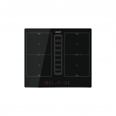 CATA Venting Hob | IAS 6024 | Induction | Number of burners/cooking zones 4 | Slider | Black | CATA | Hob with Hood | IAS 6024 |