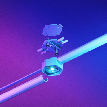 Nanoleaf Smart Multicolor Permanent Outdoor Lights Smarter Kit, 15m | 16+ Million Colours
