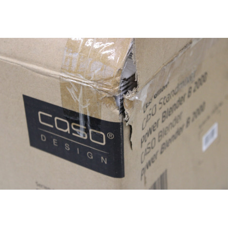 SALE OUT. Caso Power Blender | B 2000 | Tabletop | 2000 W | Jar material Tritan | Jar capacity 2 L | Ice crushing | Black | UNPA