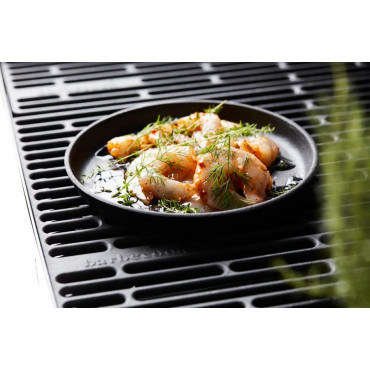 Barbecook | Cast Iron Grill Pan with Bamboo Trivet (per 2 pcs) | BC-ACC-7420