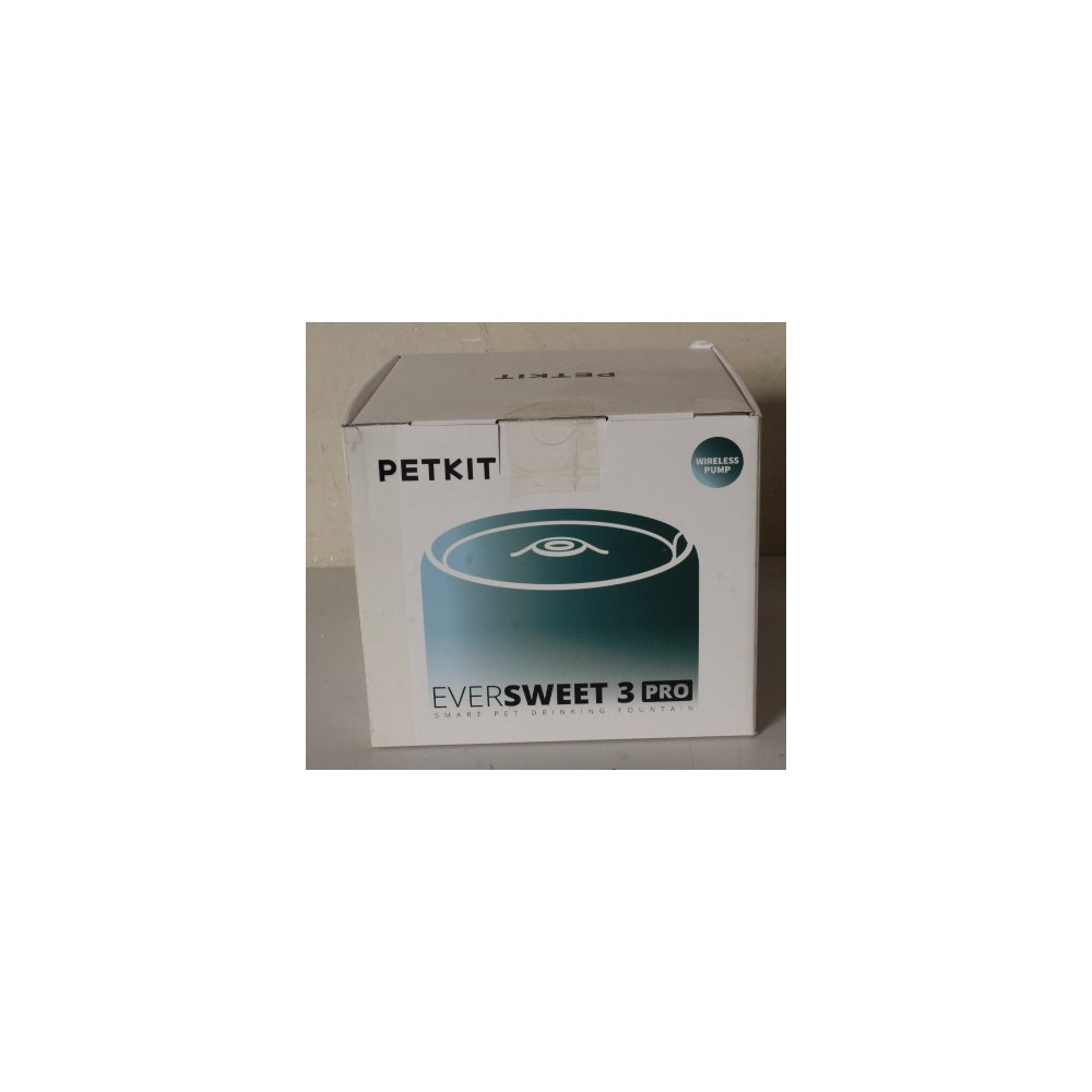 SALE OUT. Petkit P4108 Eversweet 3 Pro (Wireless Pump) (W4X) | PETKIT Smart Pet Drinking Fountain | Eversweet 3 Pro (Wireless Pu