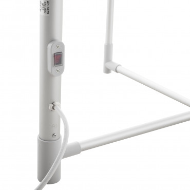 Adler | Foldable Electric Clothes Dryer | AD 7829 | 300 W | Silver/White