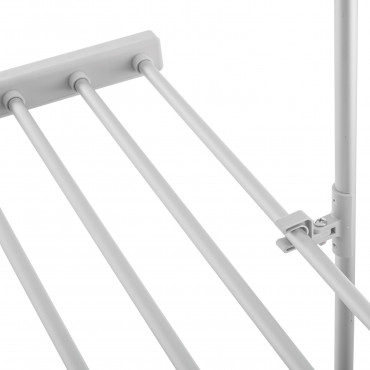 Adler | Foldable Electric Clothes Dryer | AD 7829 | 300 W | Silver/White