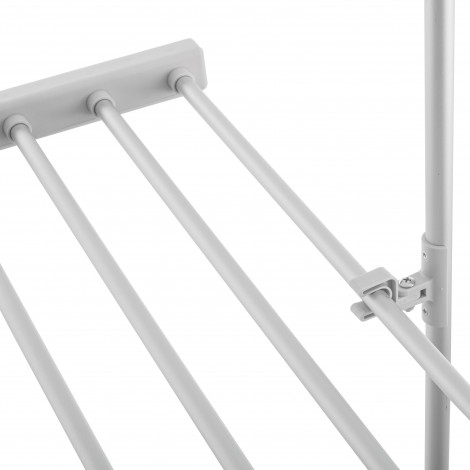 Adler | Foldable Electric Clothes Dryer | AD 7829 | 300 W | Silver/White