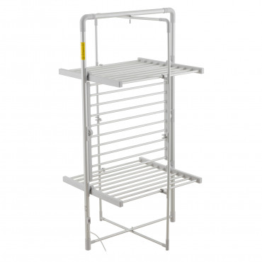 Adler | Foldable Electric Clothes Dryer | AD 7829 | 300 W | Silver/White