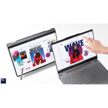 Lenovo Yoga 7 2-in-1 14ILL10 | Luna Grey | 14 " | OLED | Touchscreen | WUXGA | 1920 x 1200 pixels | Intel Core Ultra 7 | 256V | 