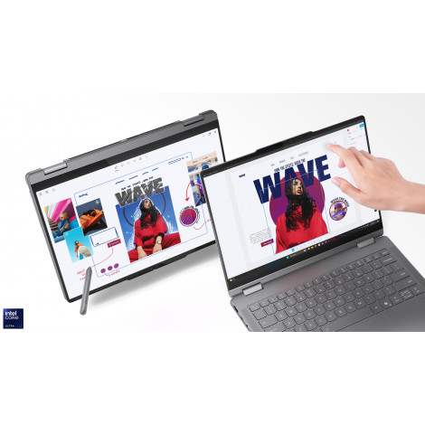 Lenovo Yoga 7 2-in-1 14ILL10 | Luna Grey | 14 " | OLED | Touchscreen | WUXGA | 1920 x 1200 pixels | Intel Core Ultra 7 | 256V | 