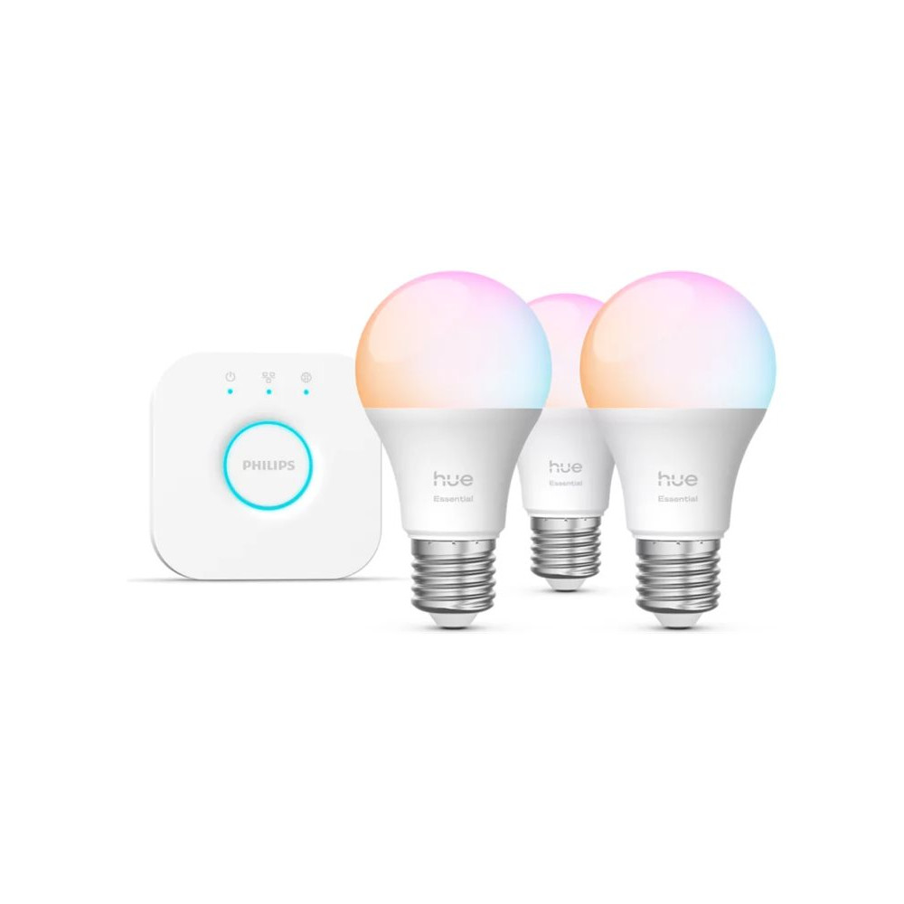 Philips Hue E WCA 806 A60 E27 3kit EU | E27 | 8 W | 16 million colours, White and colour light