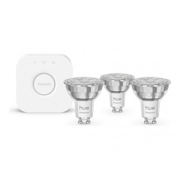 Philips Hue E WCA 345 GU10 3kit EU | GU10 | 3 W | 16 million colors, White and colored light