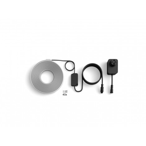Philips Hue Flux Lightstrip for outdoor use, 10 m | 30 W | Bluetooth, Zigbee