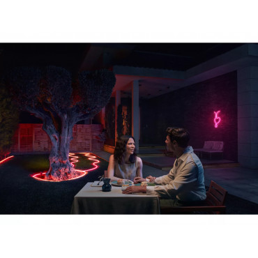 Philips Hue Neon Lightstrip for outdoor use, 5 m | 30 W | Bluetooth, Zigbee