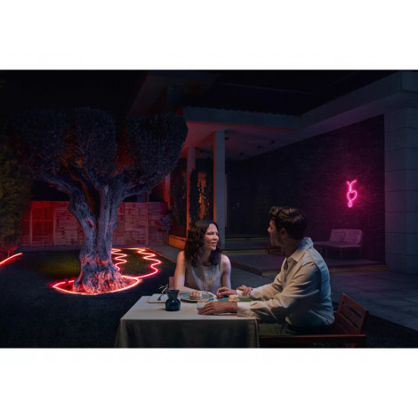 Philips Hue Neon Lightstrip for outdoor use, 5 m | 30 W | Bluetooth, Zigbee