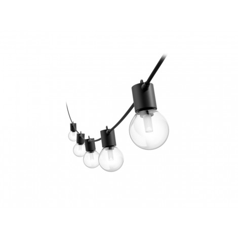 Philips Hue Festavia Globe Outdoor String Lights, 7m Extension | 30 W | Bluetooth, Zigbee