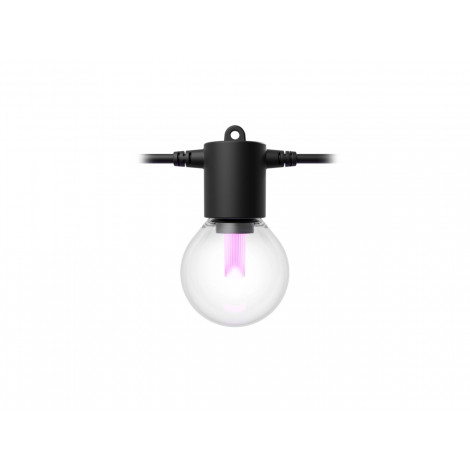 Philips Hue Festavia Globe Outdoor String Lights, 7m Extension | 30 W | Bluetooth, Zigbee