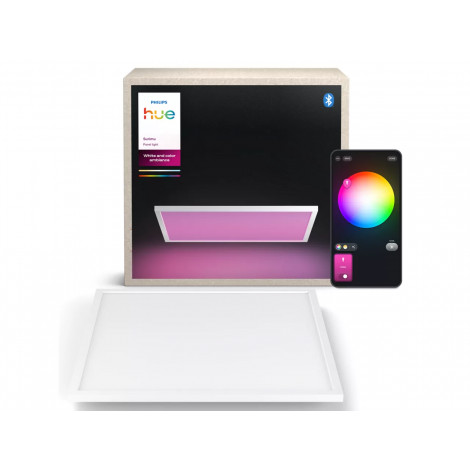 Philips Hue Surimu Square Panel Light, 60 x 60 cm | 2000-6500 Hue White Color Ambiance