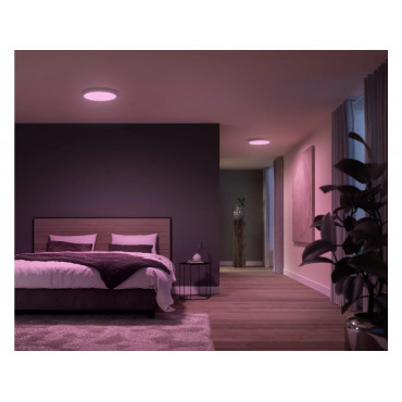 Philips Hue Surimu round panel light, 39.5 cm | Bluetooth, Zigbee