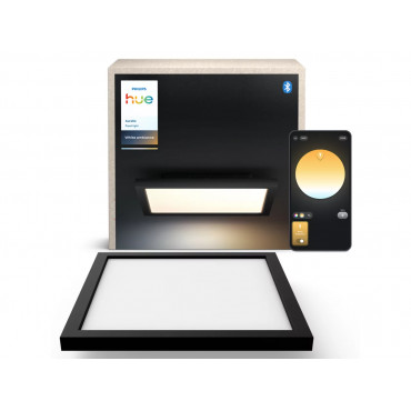 Philips Hue Aurelle square panel light, Black | 2200-6500 Hue White Ambiance