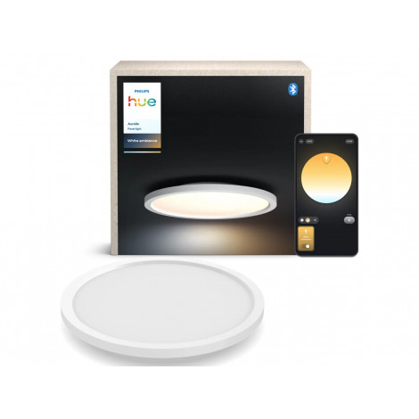 Philips Hue Aurelle Around Panel Light, White | 2200-6500 Hue White Ambiance