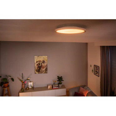 Philips Hue Aurelle Around Panel Light, White | 2200-6500 Hue White Ambiance