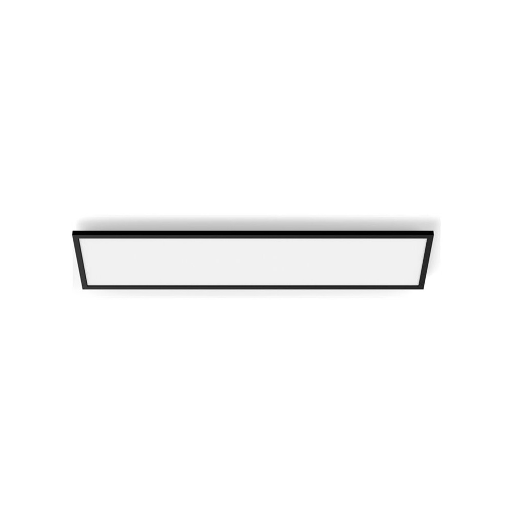 Philips Hue Aurelle rectangular panel light, Black, 120 x 30 cm | 2200-6500 Hue White Ambiance