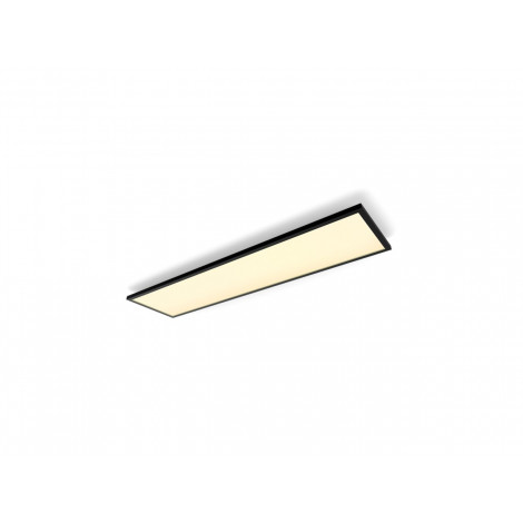 Philips Hue Aurelle rectangular panel light, Black, 120 x 30 cm | 2200-6500 Hue White Ambiance