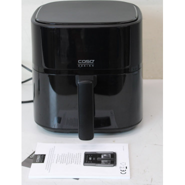 SALE OUT. Caso Designer Air Fryer | AirFry 6.0 | Power 1700 W | Capacity 6 L | Black | UNPACKED, SCRATHED ON FRONT | 24 month(s)