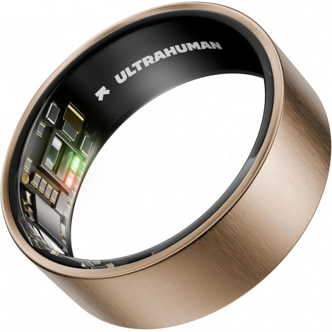 Ultrahuman | Ring Air | Brushed Rose Gold | Size 10 | Smart Ring