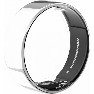 Ultrahuman | Ring Air | Space Silver | Size 7 | Smart Ring