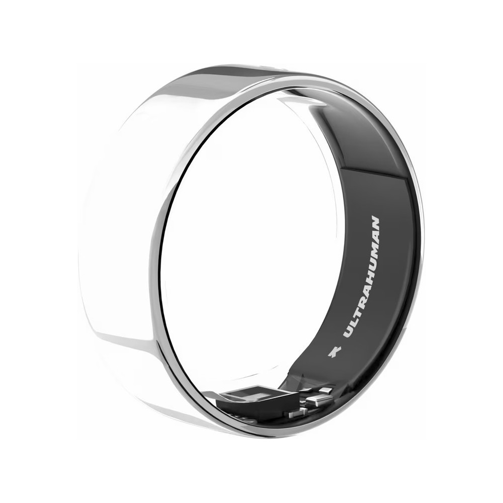 Ultrahuman | Ring Air | Space Silver | Size 7 | Smart Ring