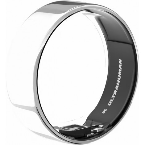 Ultrahuman | Ring Air | Space Silver | Size 9 | Smart Ring
