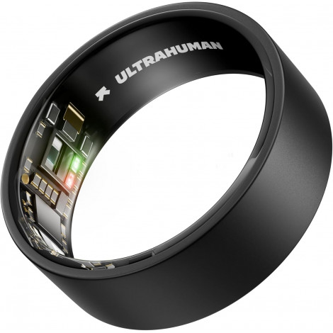Ultrahuman | Ring Air | Matte Grey | Size 5 | Smart Ring