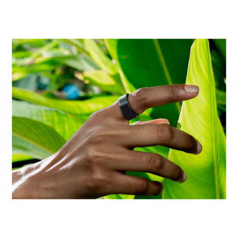 Ultrahuman | Ring Air | Matte Grey | Size 8 | Smart Ring