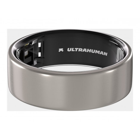 Ultrahuman | Ring Air | Raw Titanium | Size 6 | Smart Ring