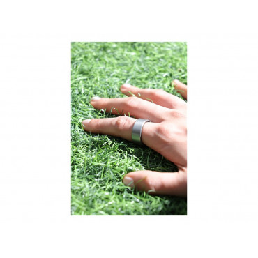 Ultrahuman | Ring Air | Raw Titanium | Size 8 | Smart Ring