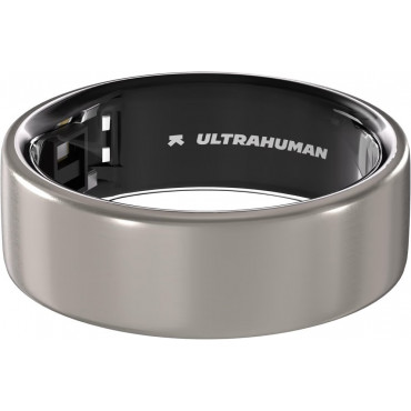 Ultrahuman | Ring Air | Raw Titanium | Size 11 | Smart Ring