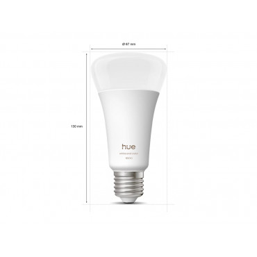 Philips Hue WCA 1600 A67 1P EU | E27 | 11.8 W | White and colour light | Bluetooth and Zigbee